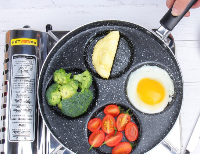 Eggcellence Nonstick Frying Pan – 4-Cup Egg & Pancake Pan
