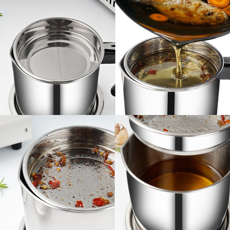 Premium 304 Stainless Deep Frying Pot