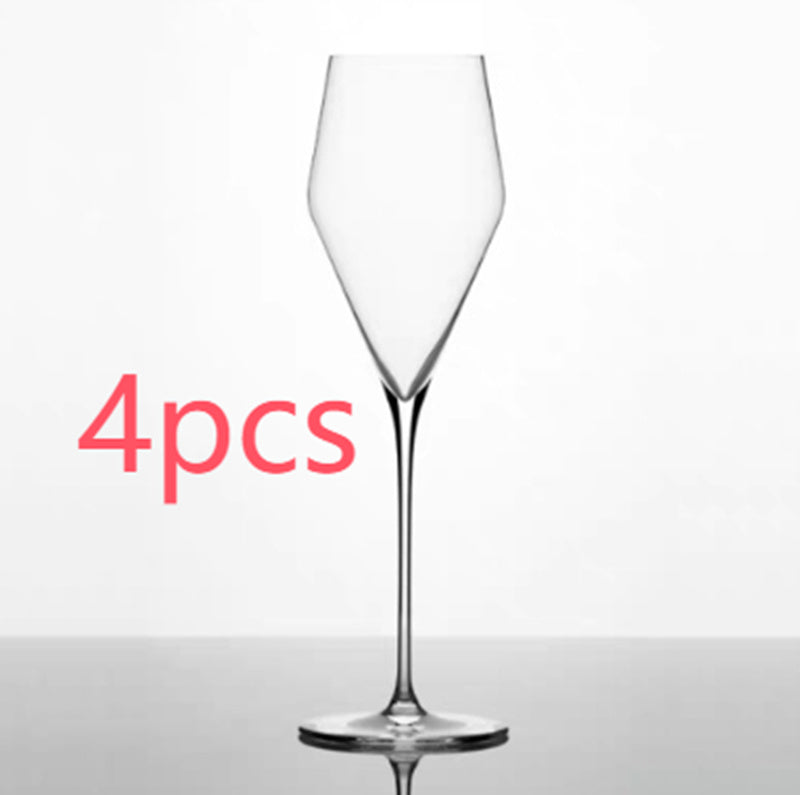 Luxurious Wine & Champagne Crystal Glasses