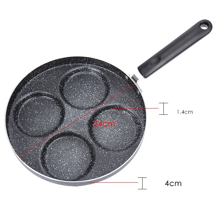 Eggcellence Nonstick Frying Pan – 4-Cup Egg & Pancake Pan