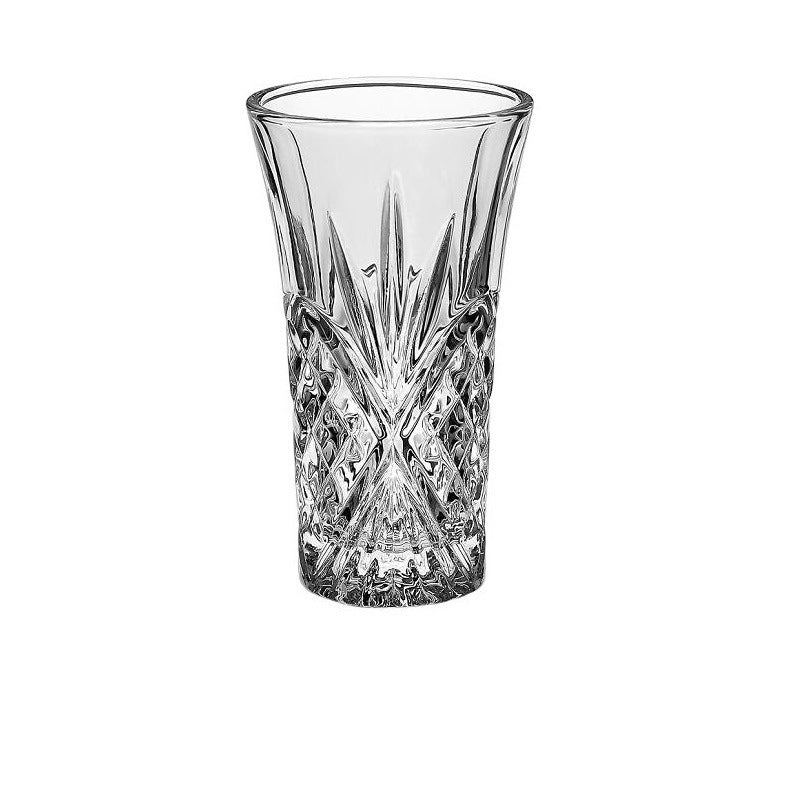 King’s Retro Carved Luxury Wine Cup – Elegant White Wine Shooter Glass