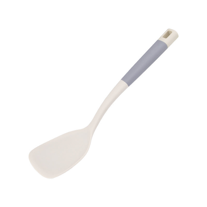 Modern Silicone Spatula & Soup Ladle for Non-Stick Pans