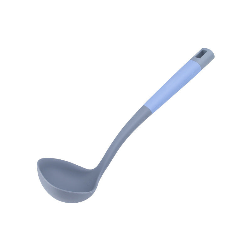 Modern Silicone Spatula & Soup Ladle for Non-Stick Pans