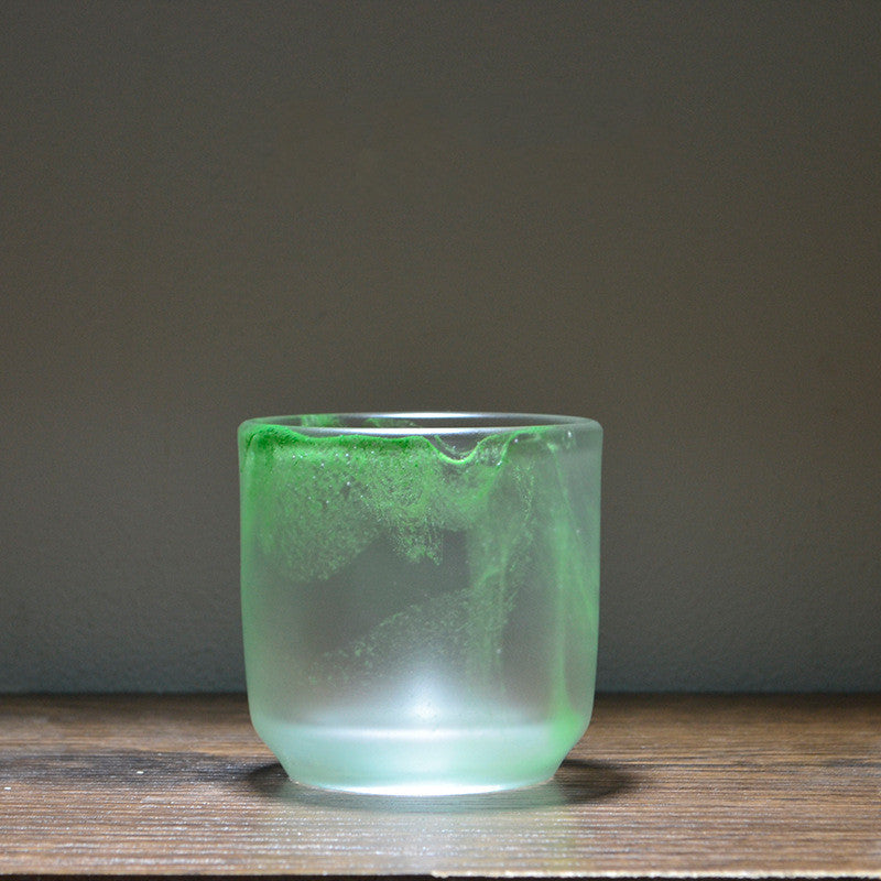 Colored Glass Cups