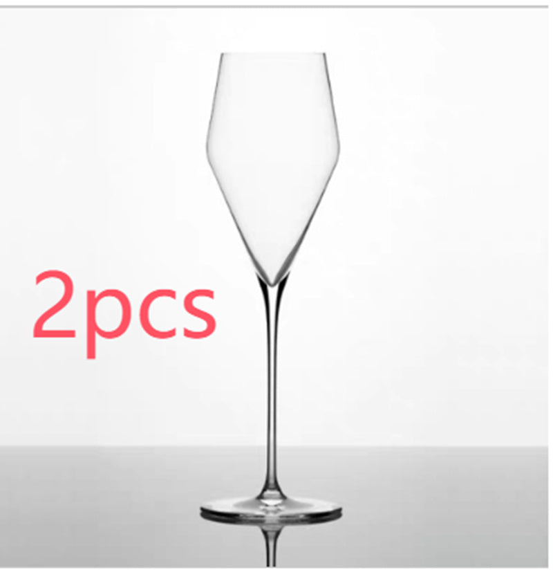 Luxurious Wine & Champagne Crystal Glasses