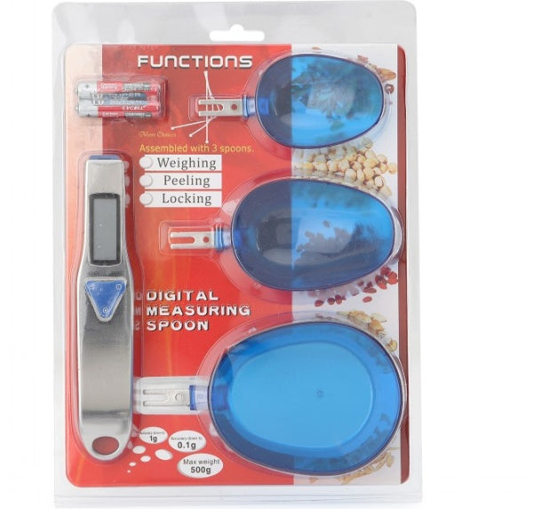 Digital Measuring Spoon with Detachable Heads