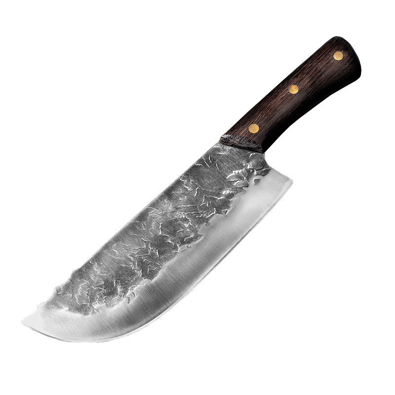 Artisan Hand-Forged Stainless Steel Butcher Knife