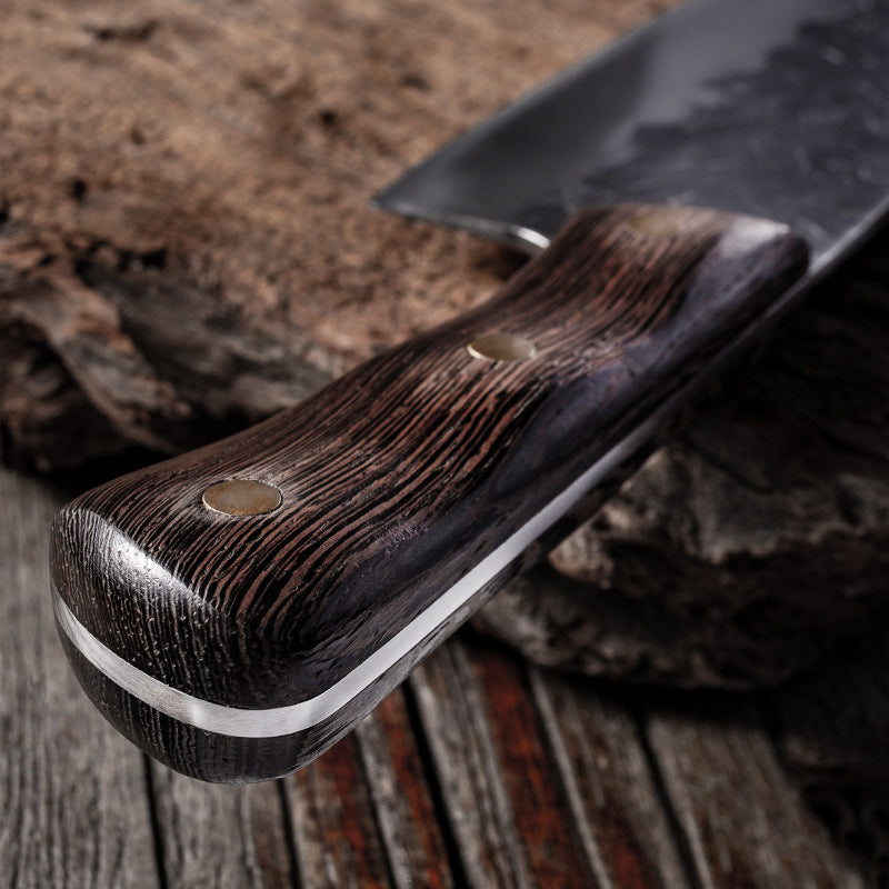 Artisan Hand-Forged Stainless Steel Butcher Knife