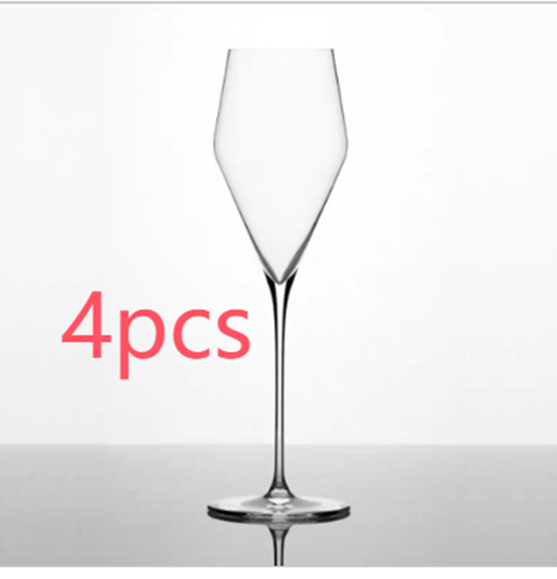 Luxurious Wine & Champagne Crystal Glasses