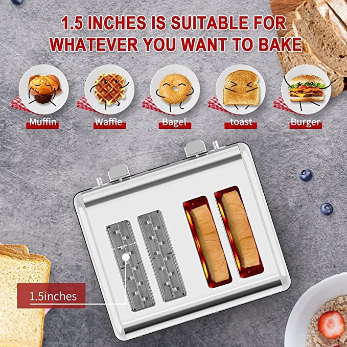 GeekChef Elite 4-Slice WideSlot Toaster