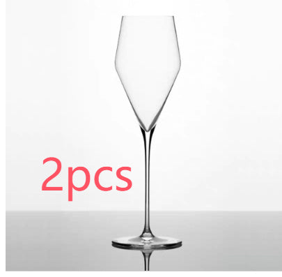 Luxurious Wine & Champagne Crystal Glasses