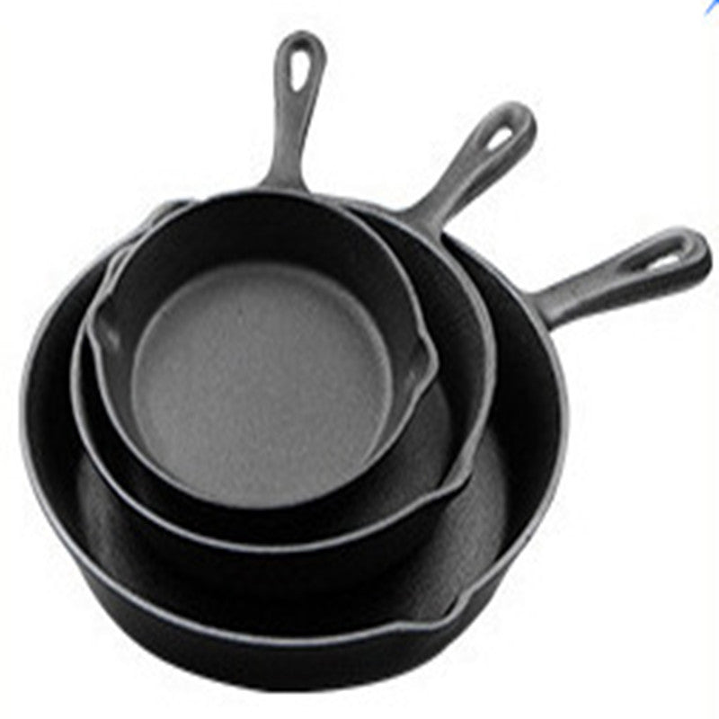 SearMaster Signature Cast Iron Steak Frying Pan Trio