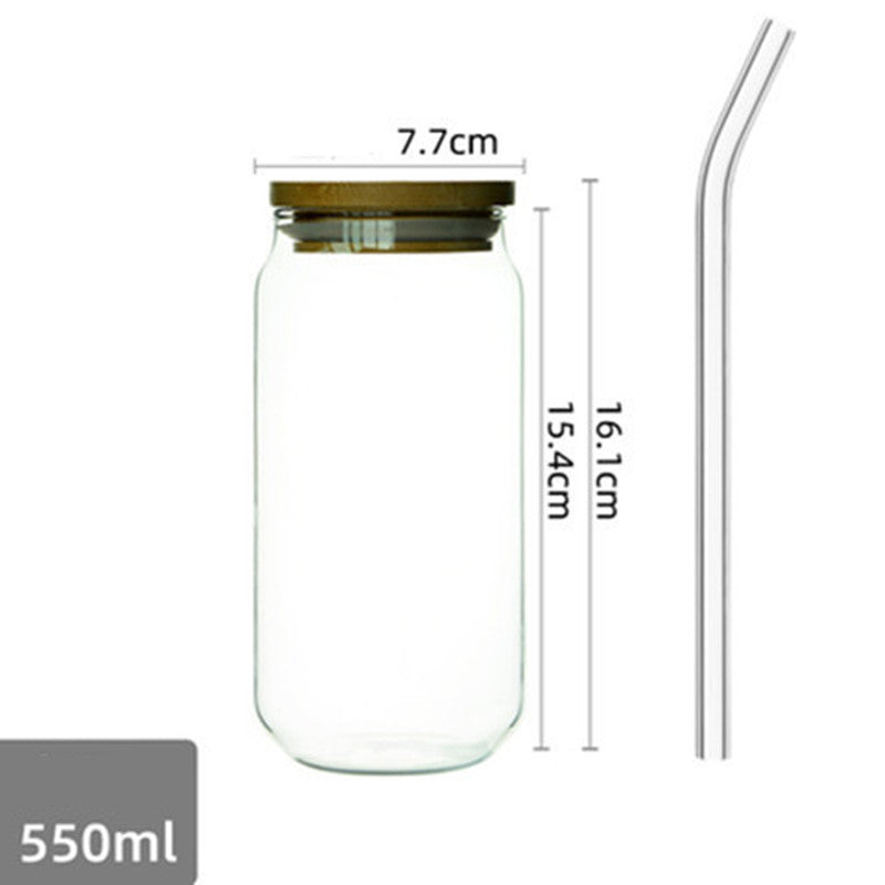 Borosilicate Glass Cups with Lids – Durable, Heat-Resistant, and Stylish