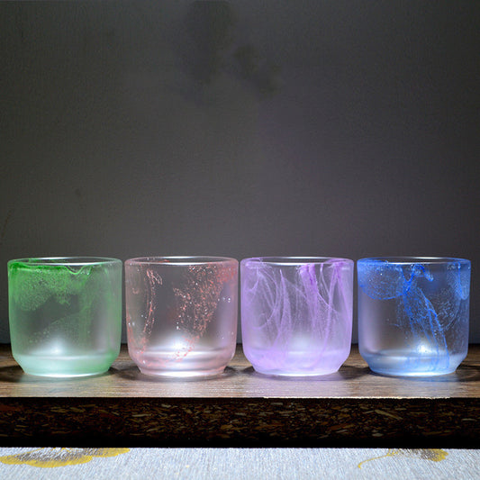 Colored Glass Cups