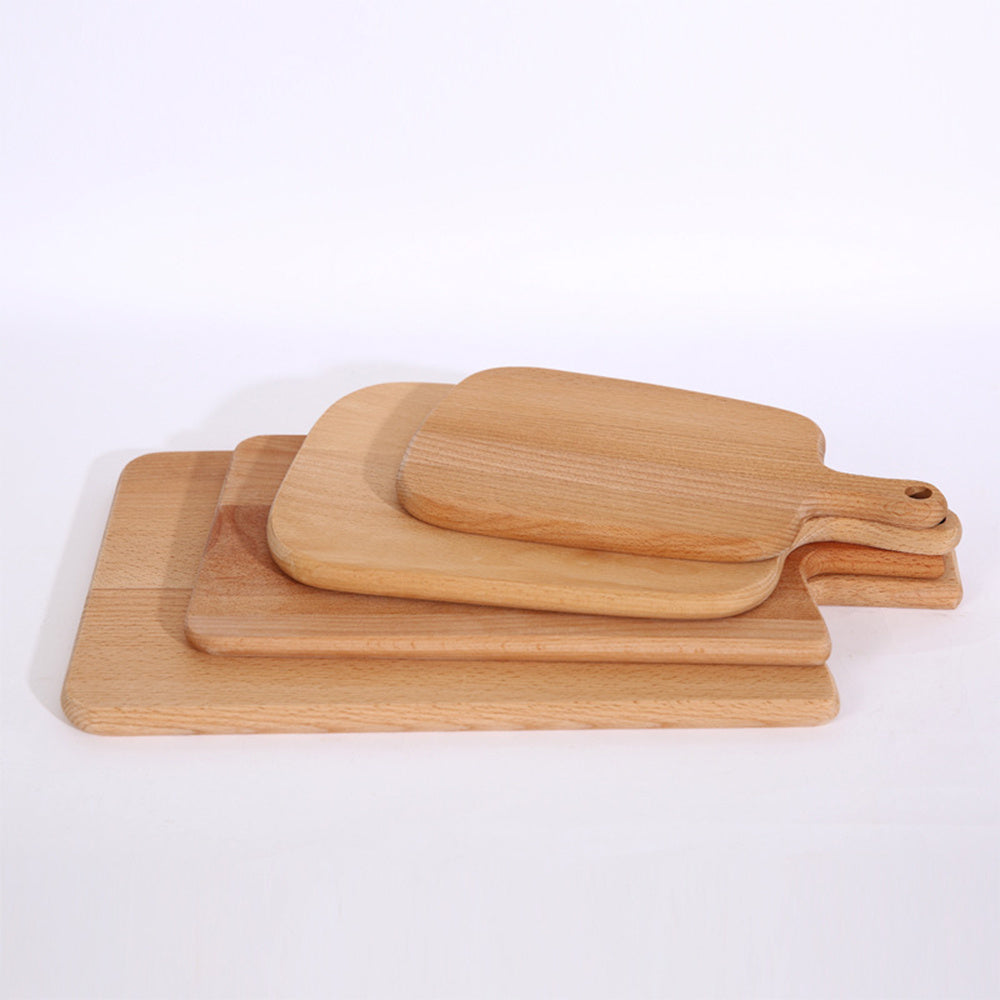 Modern Minimalist Wooden Cutting Board with Elegant Hanging Handle