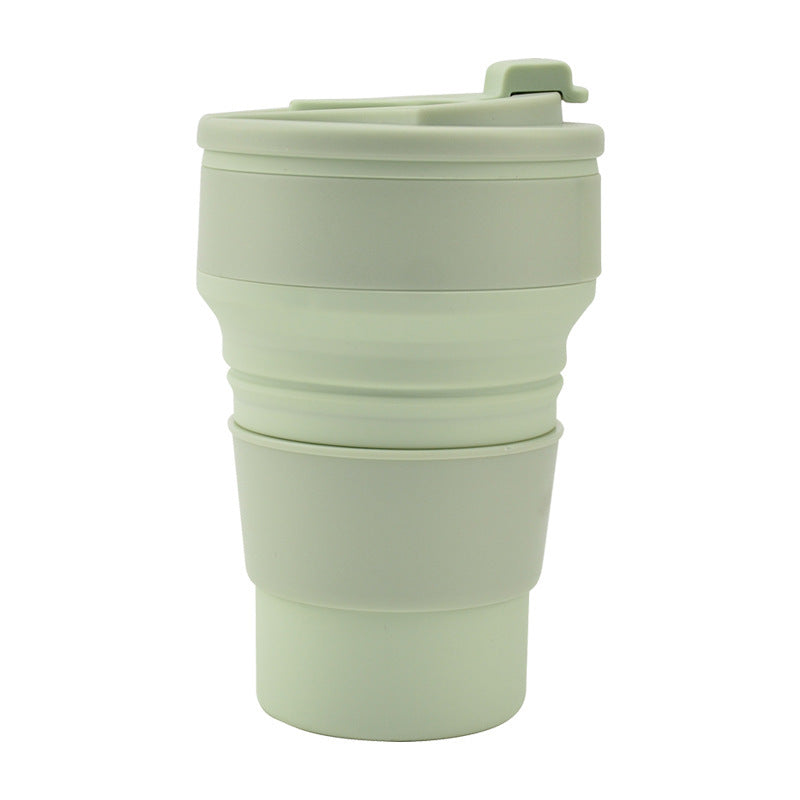 Innovative Collapsible Travel Cup – Portable Folding Mug with Leak-Proof Cover