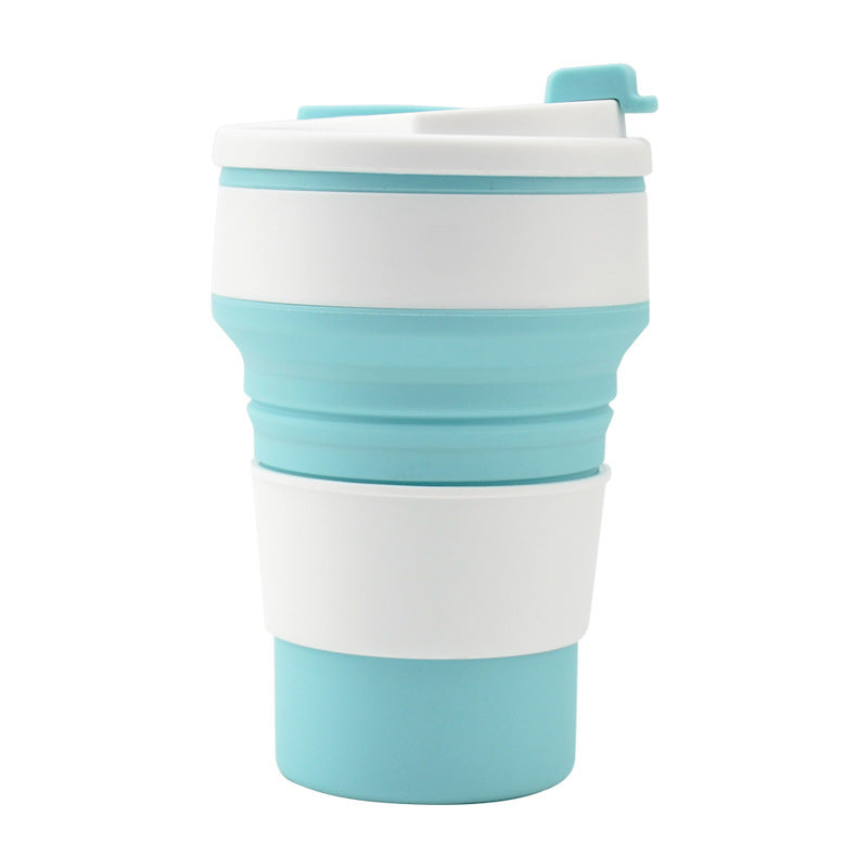 Innovative Collapsible Travel Cup – Portable Folding Mug with Leak-Proof Cover
