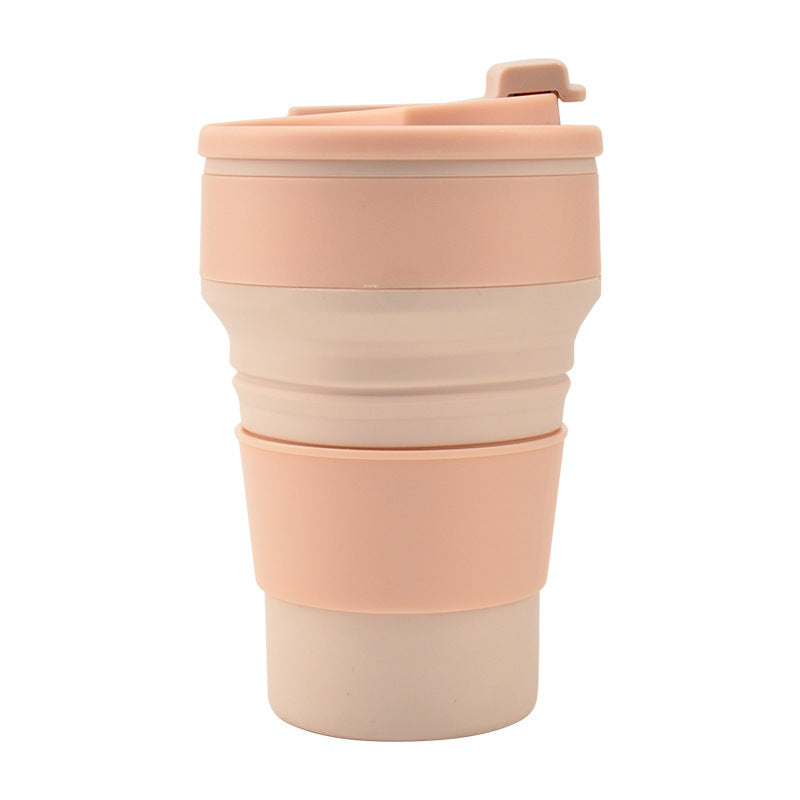 Innovative Collapsible Travel Cup – Portable Folding Mug with Leak-Proof Cover
