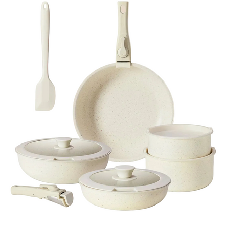 GraniteGuard 12-Piece Non-Stick Cookware Set