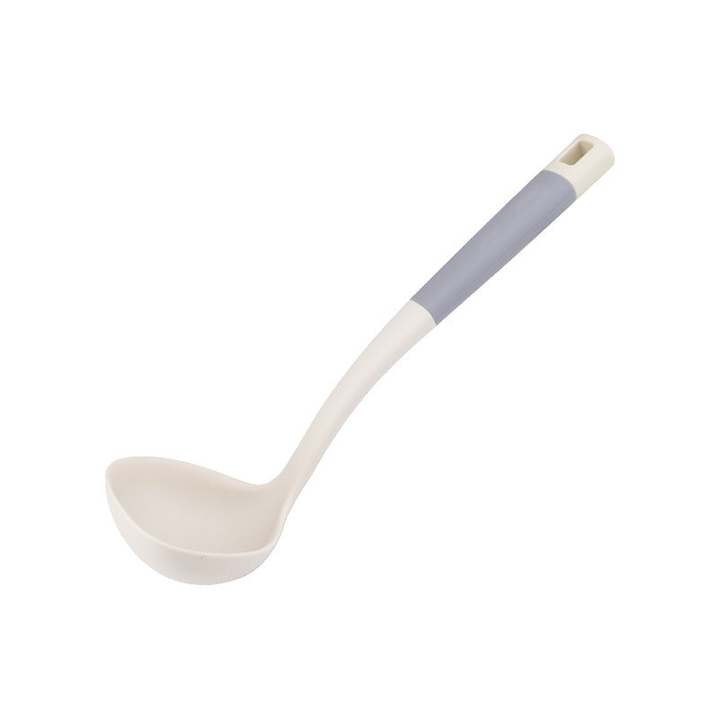 Modern Silicone Spatula & Soup Ladle for Non-Stick Pans