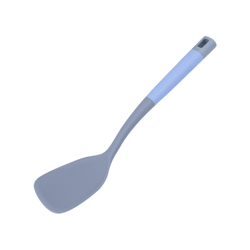 Modern Silicone Spatula & Soup Ladle for Non-Stick Pans