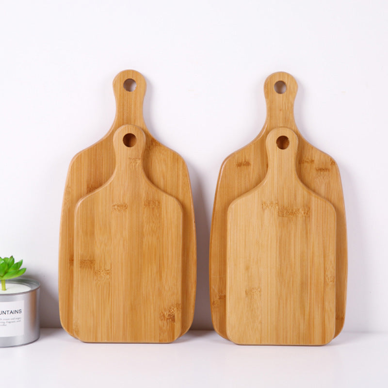 Modern Minimalist Wooden Cutting Board with Elegant Hanging Handle