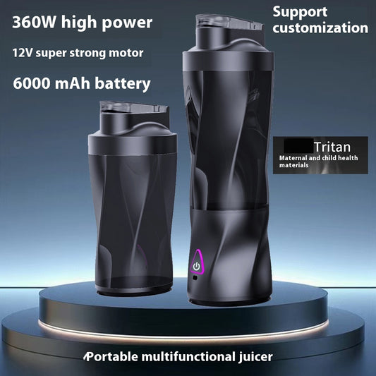 2-in-1 Portable Blender and Water Bottle:  Built for Athletes, Made for Anywhere
