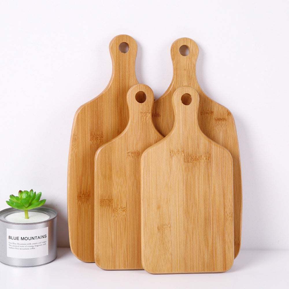 Modern Minimalist Wooden Cutting Board with Elegant Hanging Handle