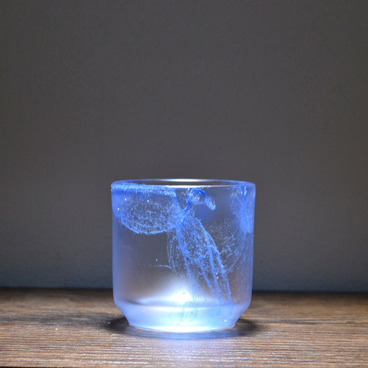 Colored Glass Cups