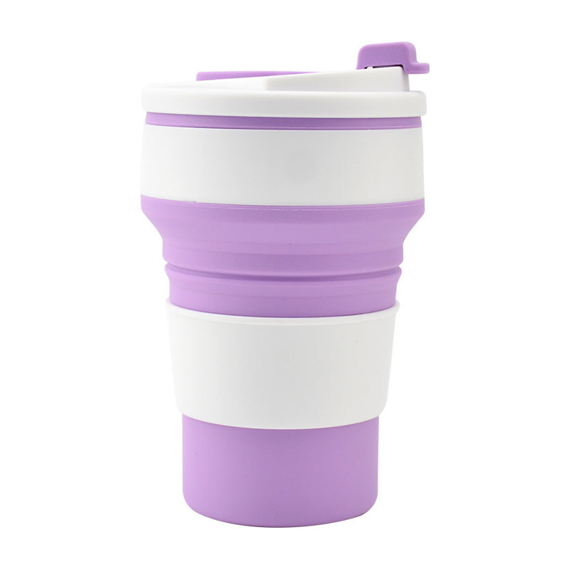 Innovative Collapsible Travel Cup – Portable Folding Mug with Leak-Proof Cover