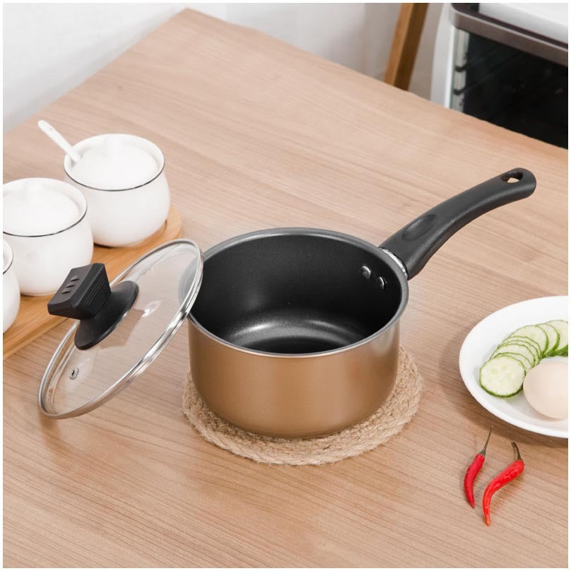 Cast Iron Luxe Trio – Premium Non-Stick Cookware Set